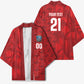 Cabo Verde Kopa di Mundu Custom Kimono Atlantic Waves Red Edition