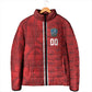 Cabo Verde Kopa di Mundu Custom Padded Jacket Atlantic Waves Red Edition