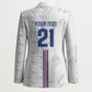 Cabo Verde Kopa di Mundu Custom Blazer Atlantic Waves White Edition