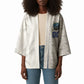 Cabo Verde Kopa di Mundu Custom Kimono Atlantic Waves White Edition