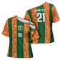 Cote d'Ivoire N'glo Wa Klo Custom Cross Shoulder Shirt Baoule Textile Edition