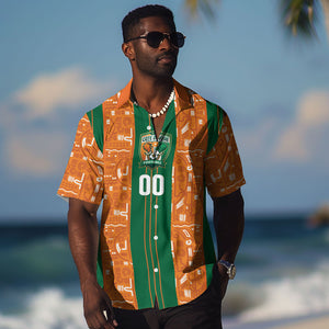 Cote d'Ivoire N'glo Wa Klo Custom Hawaiian Shirt Baoule Textile Edition