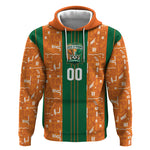 Cote d'Ivoire N'glo Wa Klo Custom Hoodie Baoule Textile Edition
