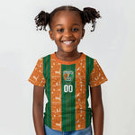 Cote d'Ivoire N'glo Wa Klo Custom Kid T shirt Baoule Textile Edition