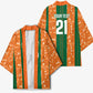 Cote d'Ivoire N'glo Wa Klo Custom Kimono Baoule Textile Edition