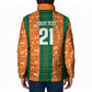 Cote d'Ivoire N'glo Wa Klo Custom Padded Jacket Baoule Textile Edition