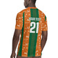 Cote d'Ivoire N'glo Wa Klo Custom Rugby Jersey Baoule Textile Edition