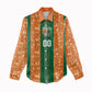 Cote d'Ivoire N'glo Wa Klo Custom Women Casual Shirt Baoule Textile Edition