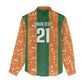 Cote d'Ivoire N'glo Wa Klo Custom Women Casual Shirt Baoule Textile Edition