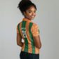 Cote d'Ivoire N'glo Wa Klo Custom Women Polo Shirt Baoule Textile Edition