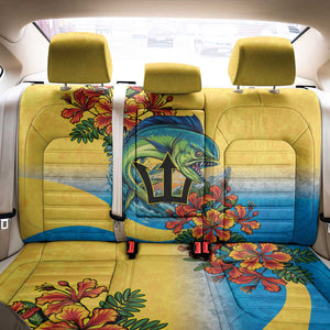 Black Barbadians Mahi-mahi Trident Back Car Seat Cover - African Pride