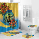 Black Barbadians Mahi-mahi Trident Bathroom Set
