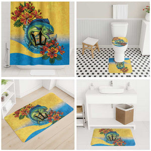 Black Barbadians Mahi-mahi Trident Bathroom Set