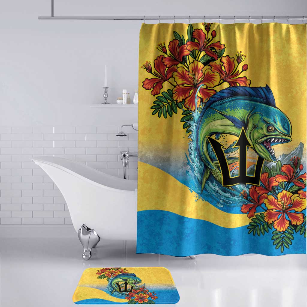 Black Barbadians Mahi-mahi Trident Bathroom Set