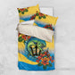 Black Barbadians Mahi-mahi Trident Bedding Set - African Pride