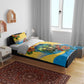 Black Barbadians Mahi-mahi Trident Bedding Set - African Pride