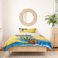 Black Barbadians Mahi-mahi Trident Bedding Set - African Pride