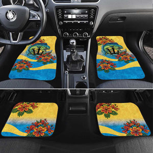 Black Barbadians Mahi-mahi Trident Car Mats - African Pride