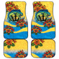 Black Barbadians Mahi-mahi Trident Car Mats - African Pride