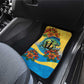 Black Barbadians Mahi-mahi Trident Car Mats - African Pride