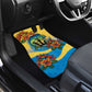 Black Barbadians Mahi-mahi Trident Car Mats - African Pride