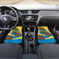 Black Barbadians Mahi-mahi Trident Car Mats - African Pride