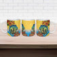 Black Barbadians Mahi-mahi Trident Ceramic Mug