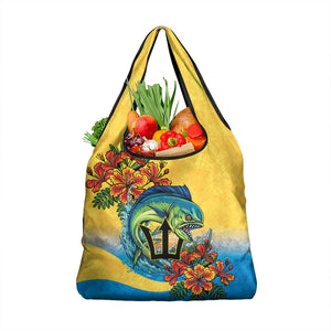 Black Barbadians Mahi-mahi Trident Grocery Bag - African Pride