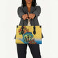 Black Barbadians Mahi-mahi Trident Leather Bag