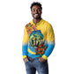 Black Barbadians Mahi-mahi Trident Long Sleeve Polo Shirt - African Pride