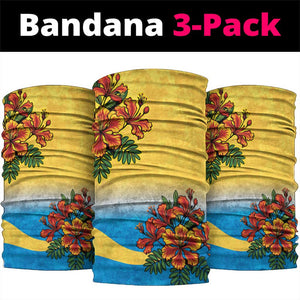 Black Barbadians Mahi-mahi Trident Neck Gaiter - African Pride