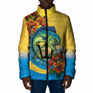 Black Barbadians Mahi-mahi Trident Padded Jacket