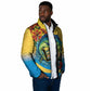 Black Barbadians Mahi-mahi Trident Padded Jacket