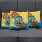 Black Barbadians Mahi-mahi Trident Pillow Cover