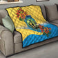 Black Barbadians Mahi-mahi Trident Quilt - African Pride