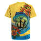 Black Barbadians Mahi-mahi Trident Rugby Jersey - African Pride