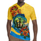 Black Barbadians Mahi-mahi Trident Rugby Jersey - African Pride