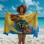 Black Barbadians Mahi-mahi Trident Sarong - African Pride