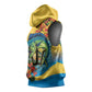 Black Barbadians Mahi-mahi Trident Sleeveless Hoodie - African Pride