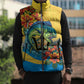 Black Barbadians Mahi-mahi Trident Sleeveless Puffer Jacket