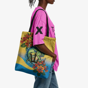 Black Barbadians Mahi-mahi Trident Tote Bag