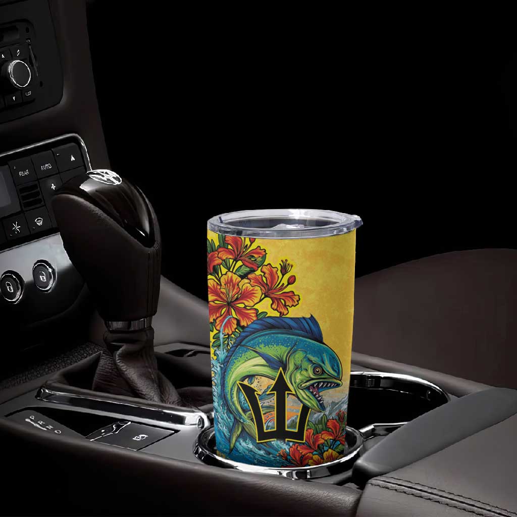 Black Barbadians Mahi-mahi Trident Tumbler Cup - African Pride