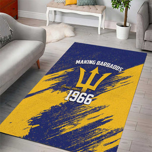 Black Barbadians Pride Est 1966 Area Rug - African Pride