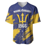 Black Barbadians Pride Est 1966 Baseball Jersey - African Pride