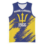Black Barbadians Pride Est 1966 Basketball Jersey - African Pride
