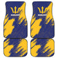 Black Barbadians Pride Est 1966 Car Mats - African Pride