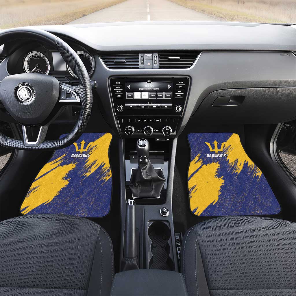 Black Barbadians Pride Est 1966 Car Mats - African Pride