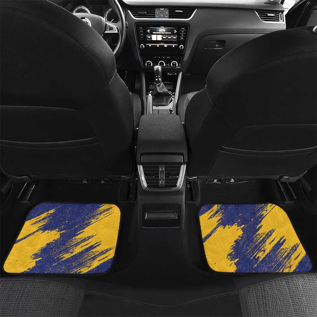 Black Barbadians Pride Est 1966 Car Mats - African Pride