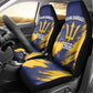 Black Barbadians Pride Est 1966 Car Seat Cover - African Pride