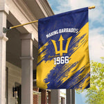 Black Barbadians Pride Est 1966 Garden Flag - African Pride